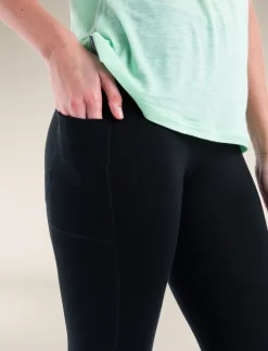 Icebreaker Bottoms^Women's Merino 260 Fastray 25 Black