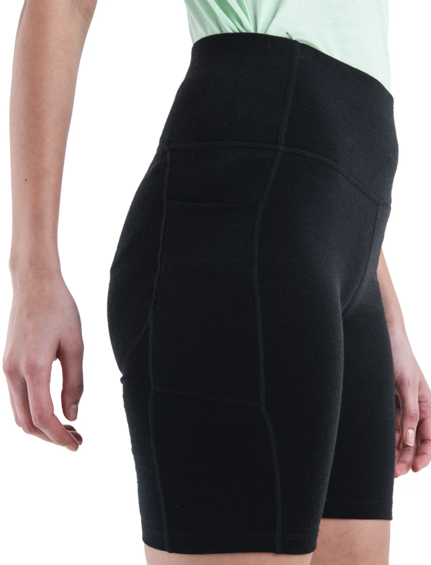 Icebreaker Bottoms^Women's Merino 260 Fastray 8 Black