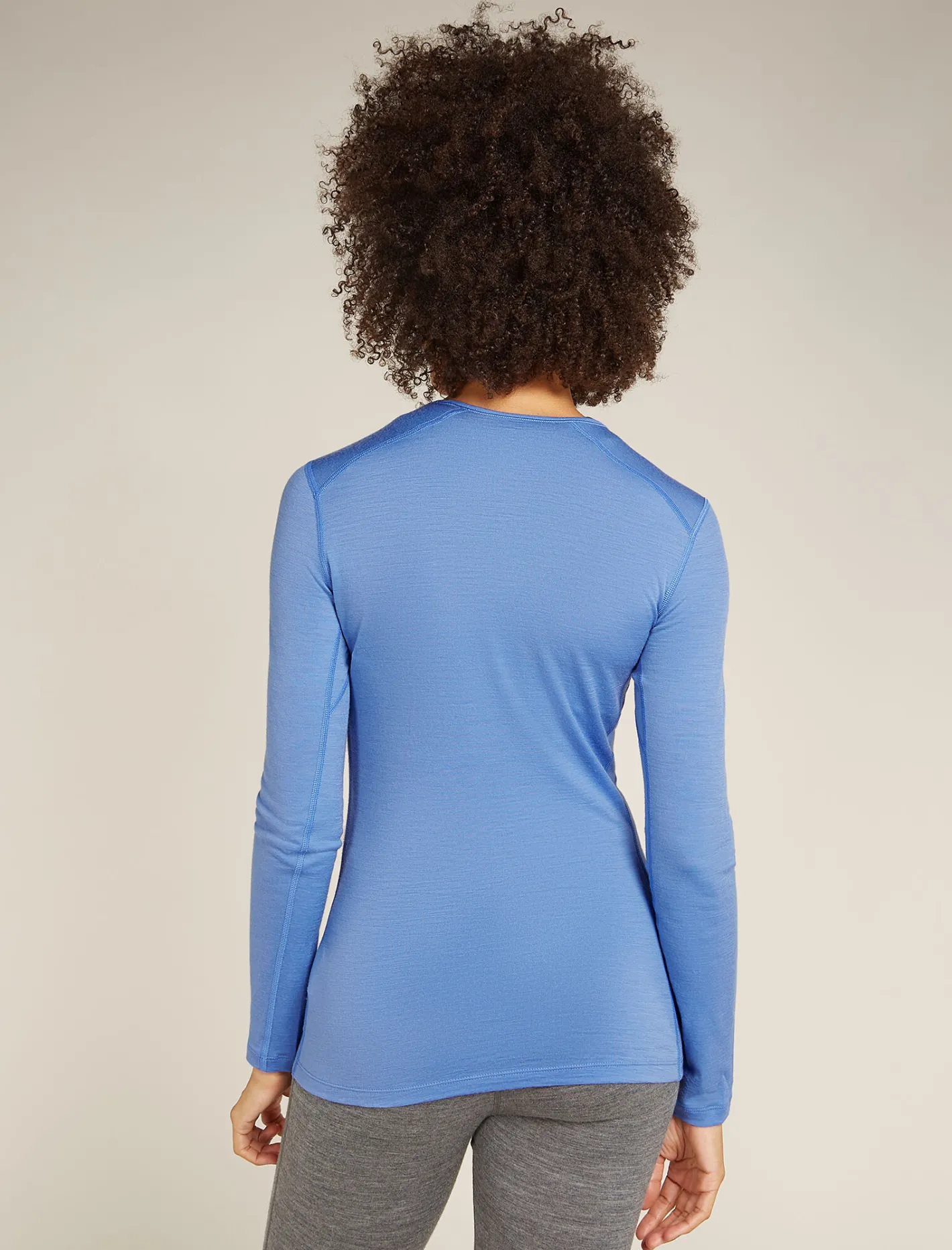 Icebreaker Base Layers^Women's Merino 200 Oasis Long Sleeve Crewe Thermal Top Baja