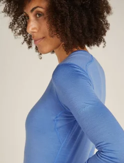 Icebreaker Base Layers^Women's Merino 200 Oasis Long Sleeve Crewe Thermal Top Baja