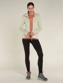 Icebreaker Jumpers & Hoodies^Women's Merino 360 Realfleece™ Elemental Long Sleeve Zip Hoodie Ashen