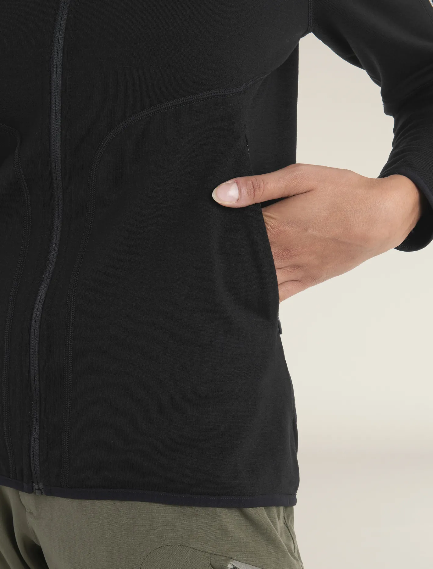 Icebreaker Jumpers & Hoodies^Women's Merino 560 Realfleece™ Elemental Long Sleeve Zip Black