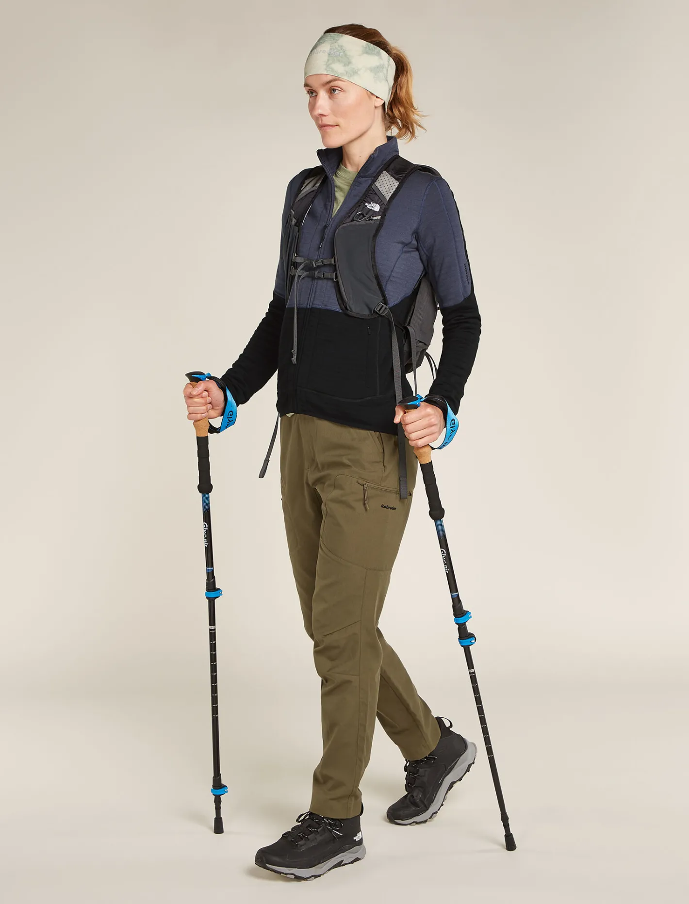 Icebreaker Jumpers & Hoodies^Women's Merino 400 RealFleece™ Descender Long Sleeve Zip Jacket Graphite/Black