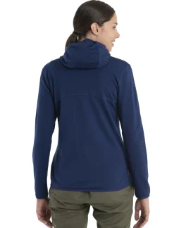 Icebreaker Jumpers & Hoodies^Women's Merino 560 Realfleece™ Elemental Long Sleeve Zip Hoodie RoyalNavy