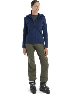 Icebreaker Jumpers & Hoodies^Women's Merino 560 Realfleece™ Elemental Long Sleeve Zip Hoodie RoyalNavy