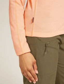 Icebreaker Jumpers & Hoodies^Women's Merino 360 Realfleece™ Elemental Long Sleeve Half Zip Jacket Sunstone