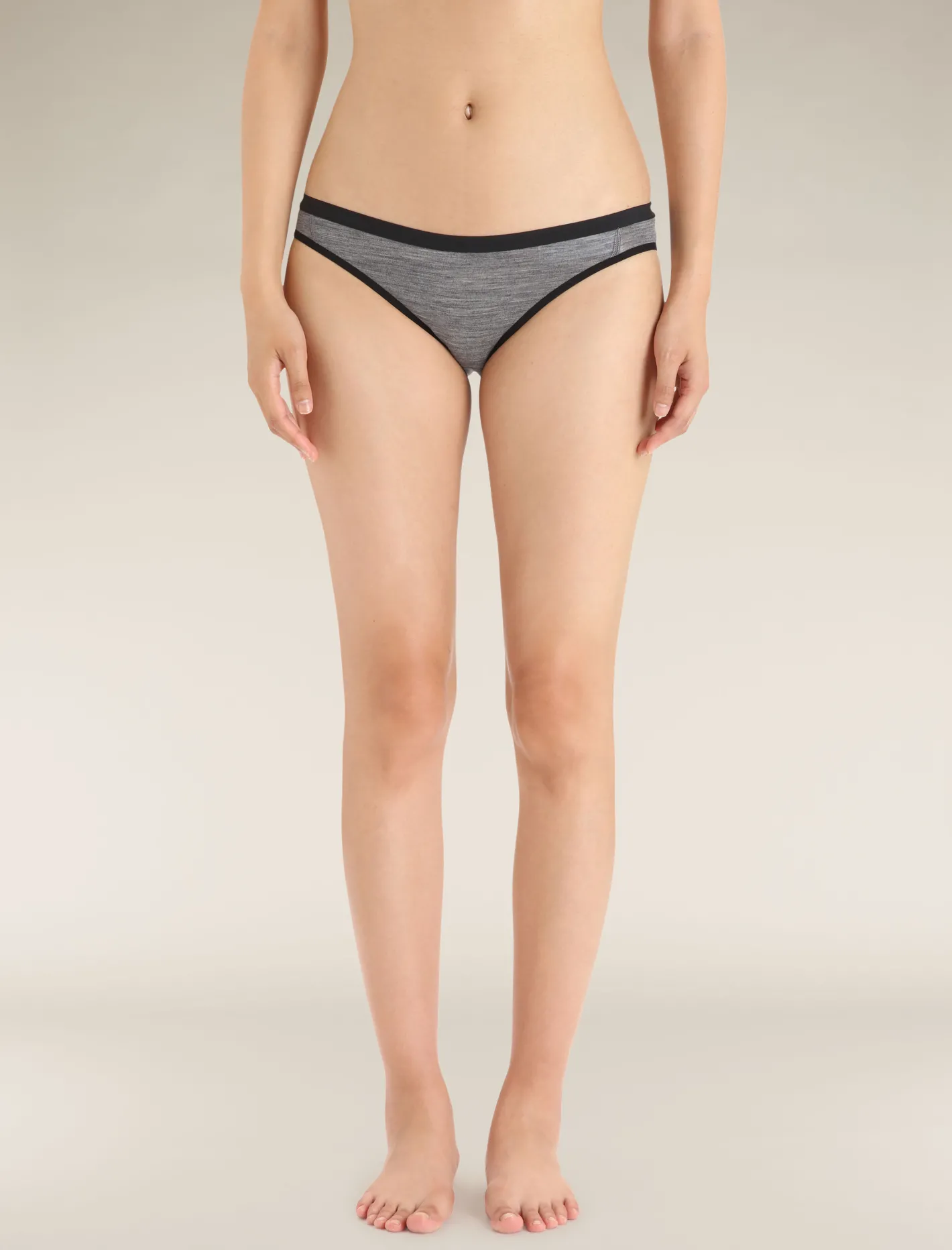 Icebreaker Underwear & Bras^Women's Merino 150 Siren Bikini GritstoneHeather