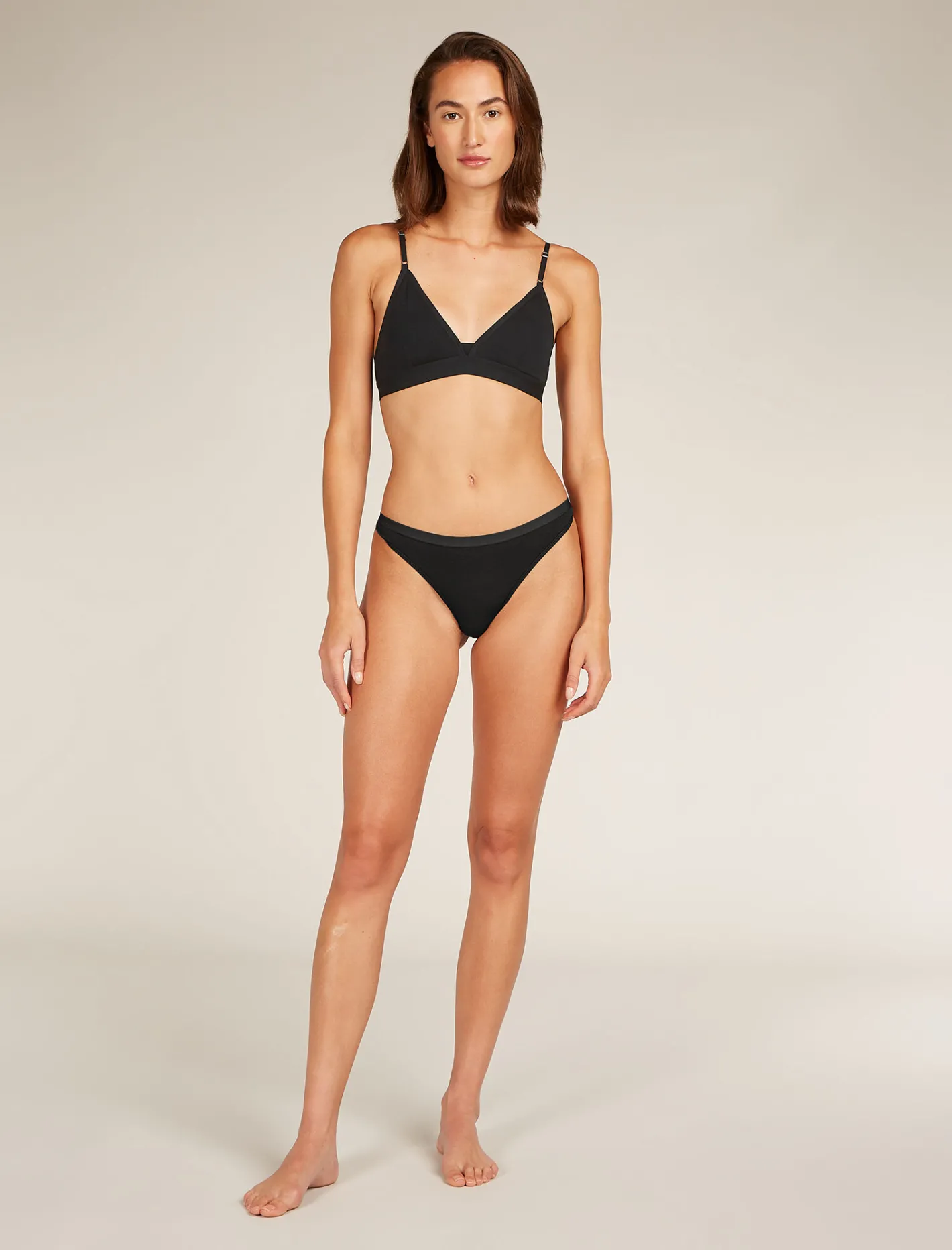 Icebreaker Underwear & Bras^Women's Merino 150 Siren Bra Black