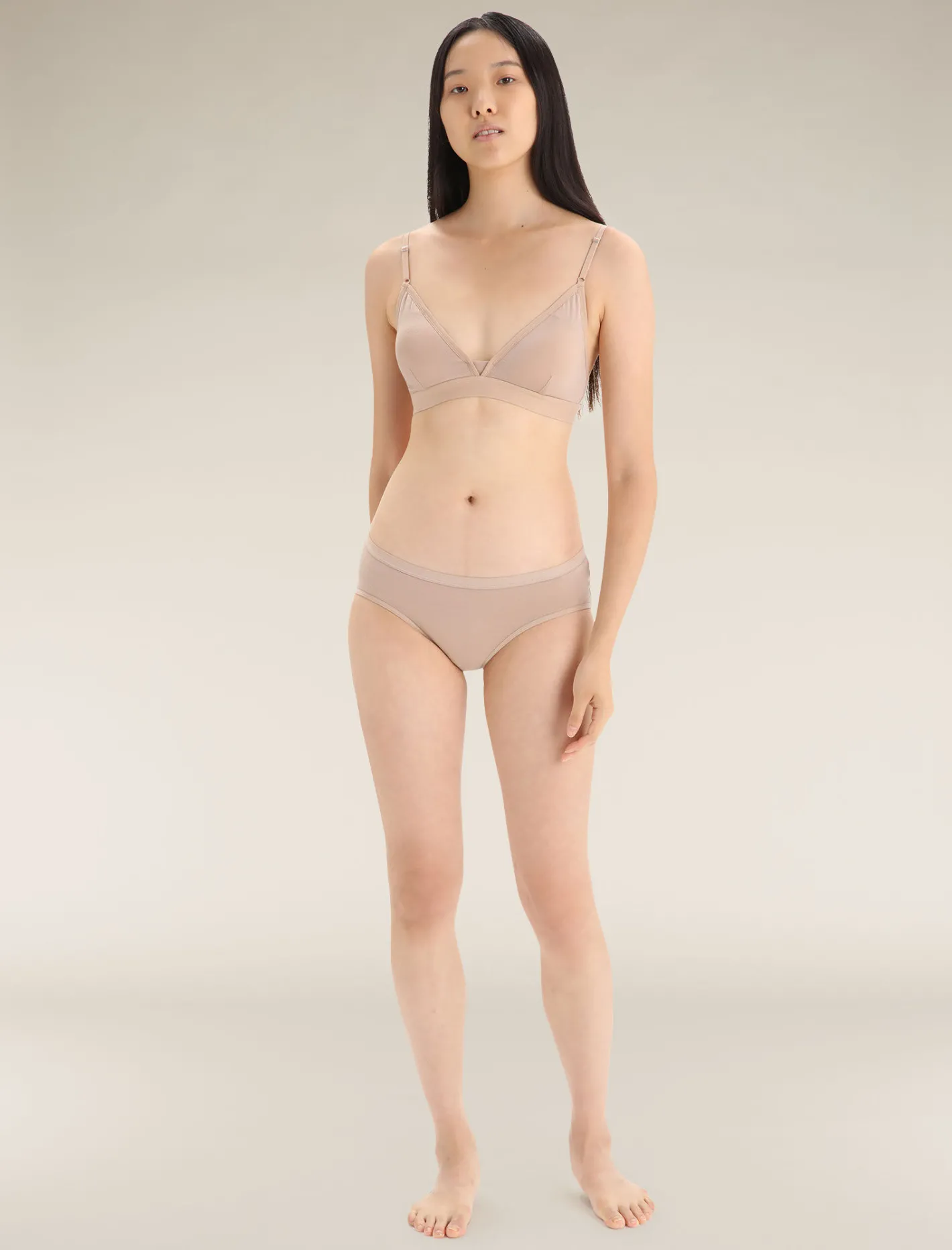 Icebreaker Underwear & Bras^Women's Merino 150 Siren Bra Inserts Praline