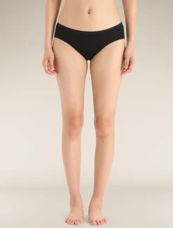 Icebreaker Underwear & Bras^Women's Merino 150 Siren Hipkini Black