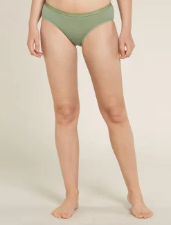 Icebreaker Underwear & Bras^Women's Merino 150 Siren Hipkini Lichen