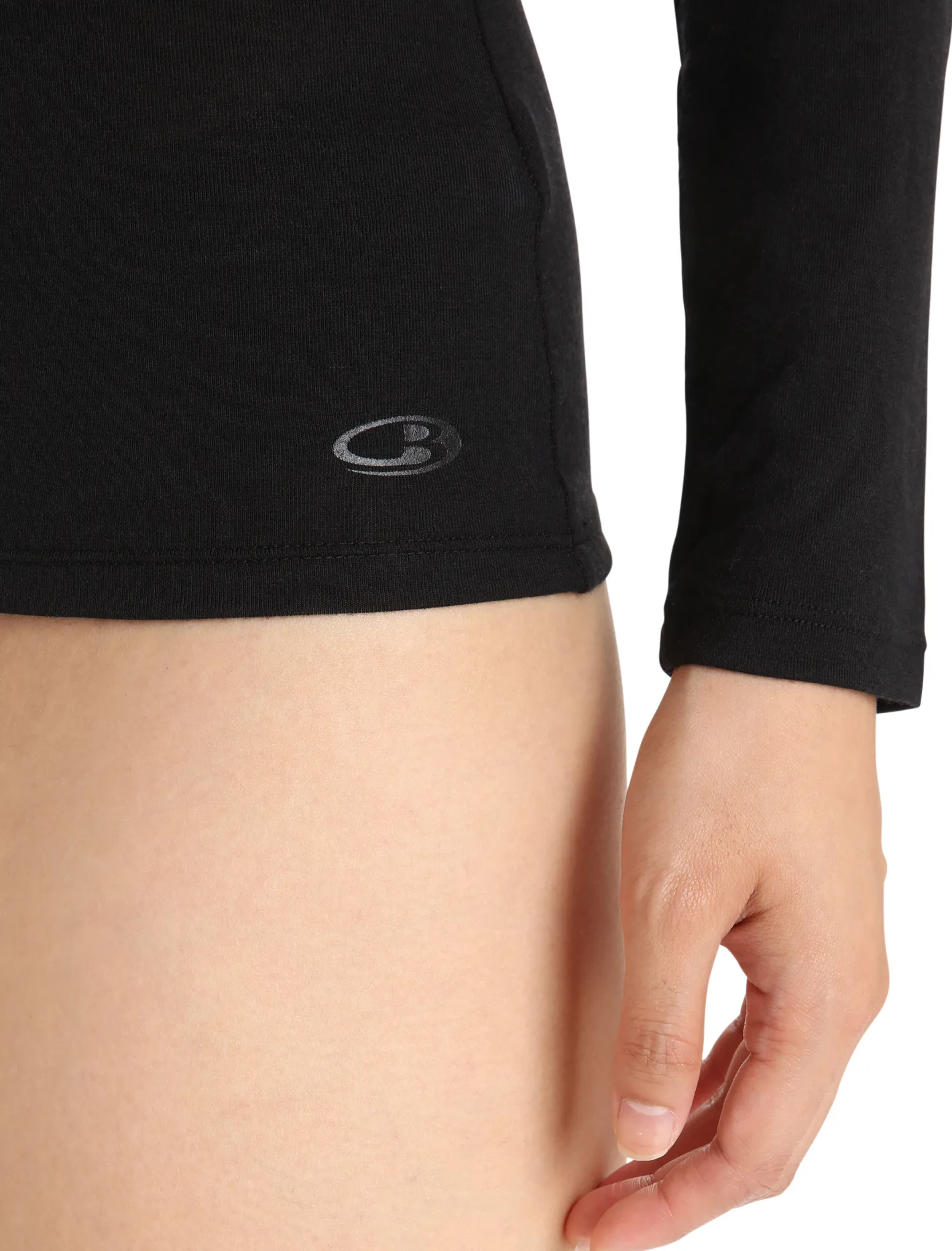 Icebreaker Underwear & Bras^Women's Merino 150 Siren Long Sleeve Sweetheart Top Black