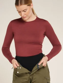 Icebreaker Base Layers^Women's Merino 260 Tech High Rise Thermal Leggings Black