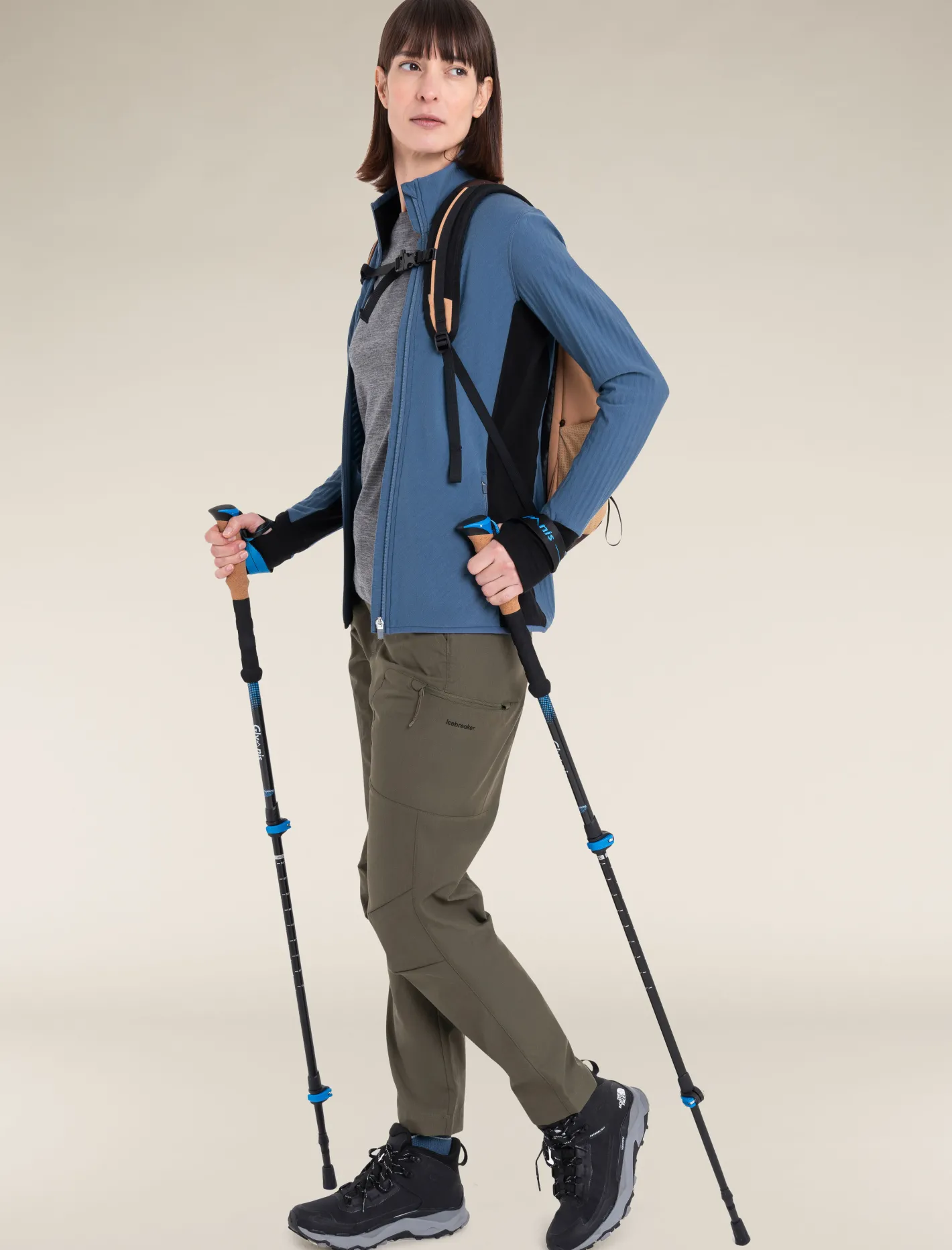 Icebreaker T-shirts & Tanks^Women's Merino 150 Tech Lite Short Sleeve T-Shirt GritstoneHeather