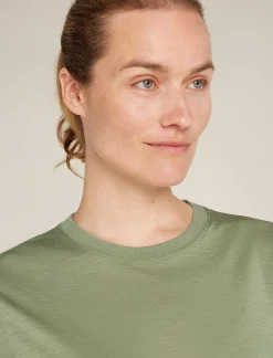 Icebreaker T-shirts & Tanks^Women's Merino 150 Tech Lite Short Sleeve Relaxed T-Shirt Lichen