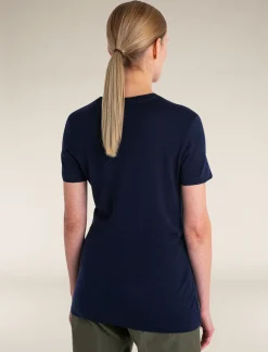 Icebreaker T-shirts & Tanks^Women's Merino 150 Tech Lite Short Sleeve T-Shirt MidnightNavy