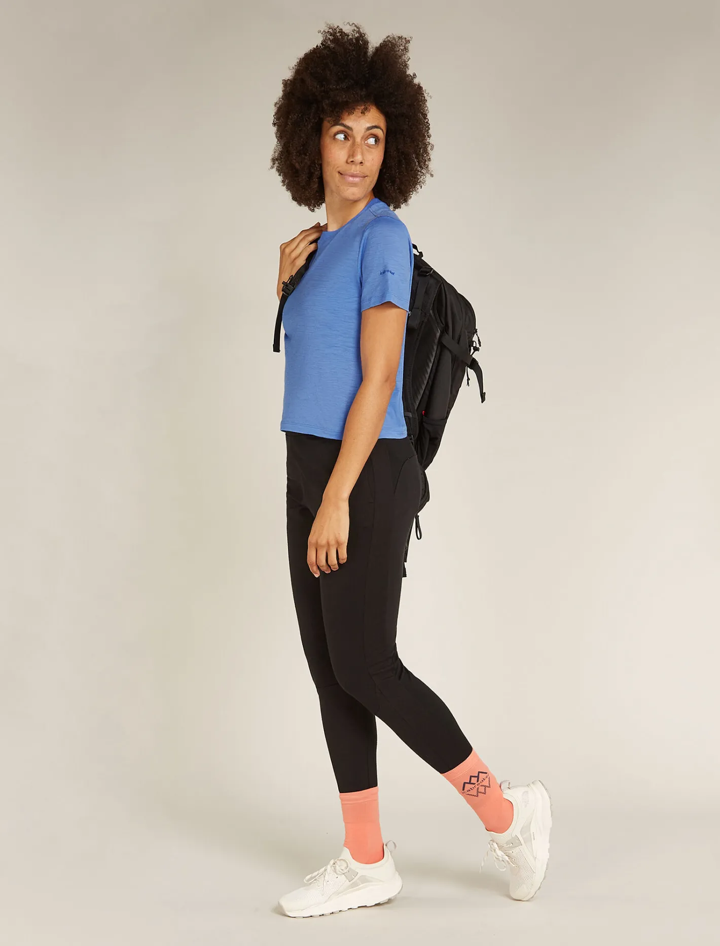 Icebreaker T-shirts & Tanks^Women's Merino 150 Tech Lite Short Sleeve Crop T-Shirt Baja