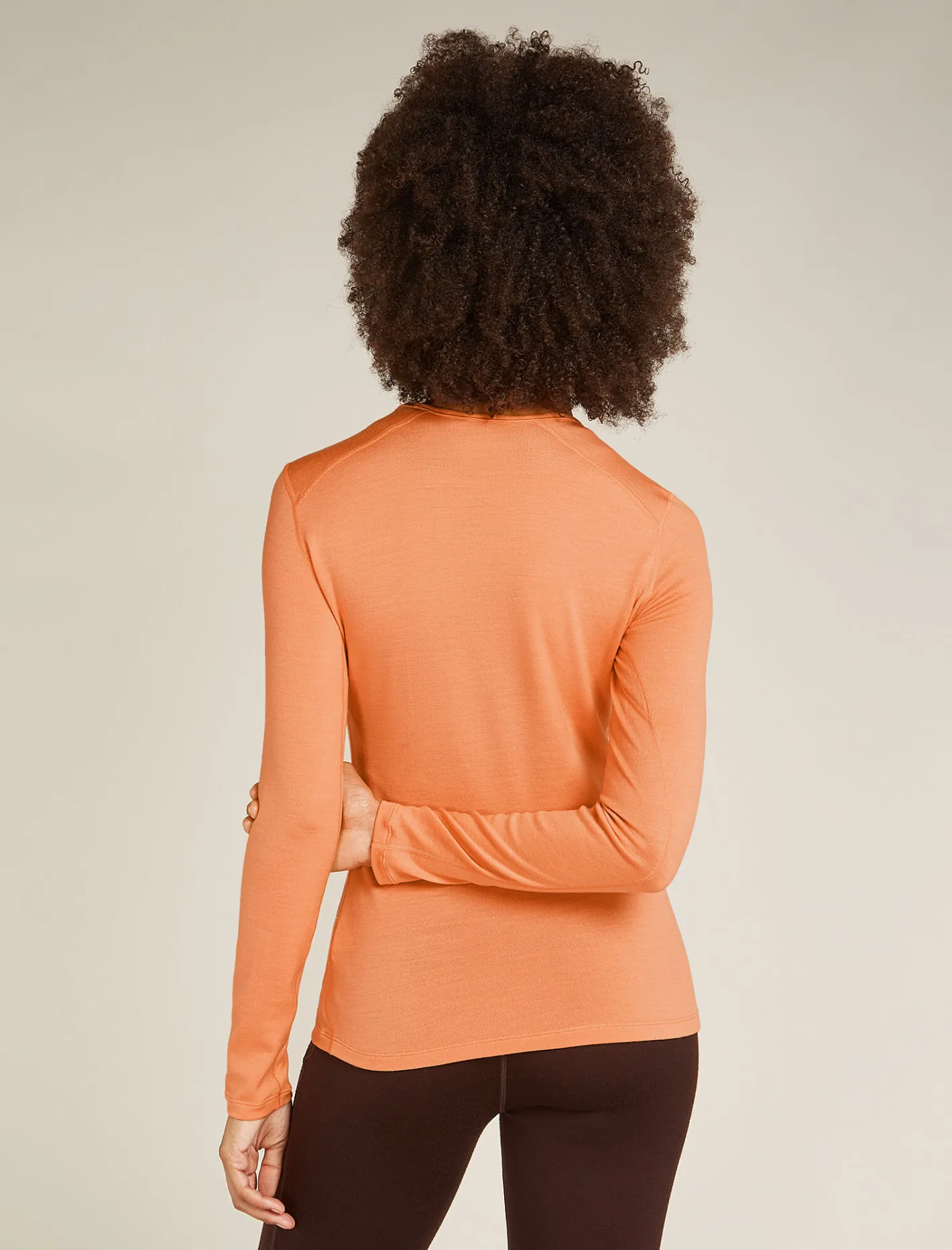 Icebreaker Base Layers^Women's Merino 260 Tech Long Sleeve Crew Neck Thermal Top Feldspar