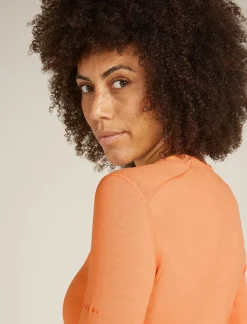 Icebreaker Base Layers^Women's Merino 260 Tech Long Sleeve Crew Neck Thermal Top Feldspar
