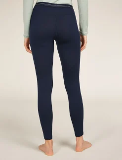 Icebreaker Bottoms|Base Layers^Women's Merino 260 Tech Thermal Leggings MidnightNavy