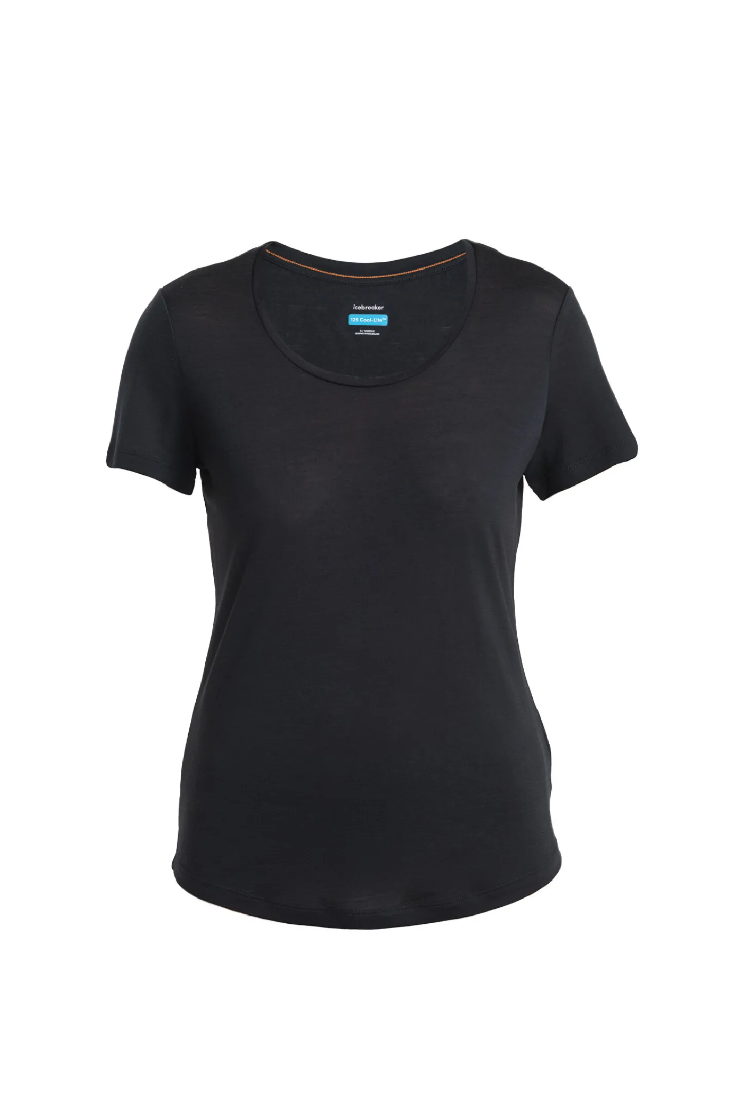 Icebreaker T-shirts & Tanks^Women's Merino Blend 125 Cool-Lite™ Sphere Short Sleeve Scoop T-Shirt Black