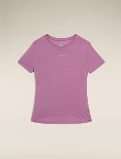 Icebreaker T-shirts & Tanks^Women's Merino Blend 125 Cool-Lite™ Speed Short Sleeve Slit Back T-Shirt Deco