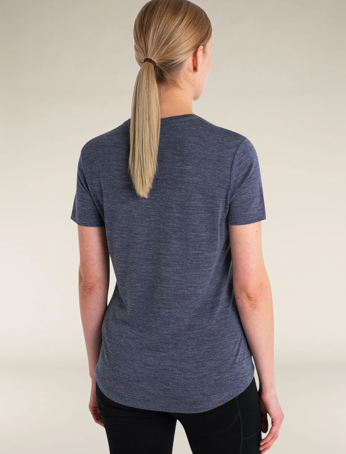 Icebreaker T-shirts & Tanks^Women's Merino Blend 125 Cool-Lite™ Sphere Short Sleeve T-Shirt MidnightNavyHeather