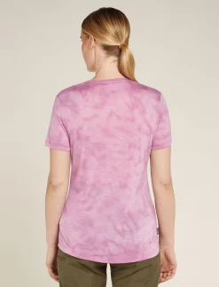 Icebreaker T-shirts & Tanks^Women's Merino Blend 125 Cool-Lite™ Sphere Short Sleeve T-Shirt Cloud Dye Deco