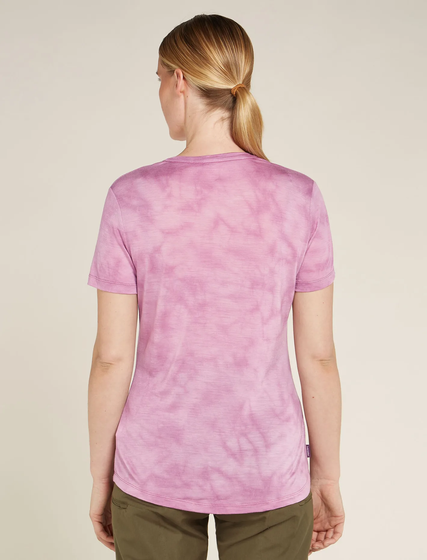Icebreaker T-shirts & Tanks^Women's Merino Blend 125 Cool-Lite™ Sphere Short Sleeve T-Shirt Cloud Dye Deco