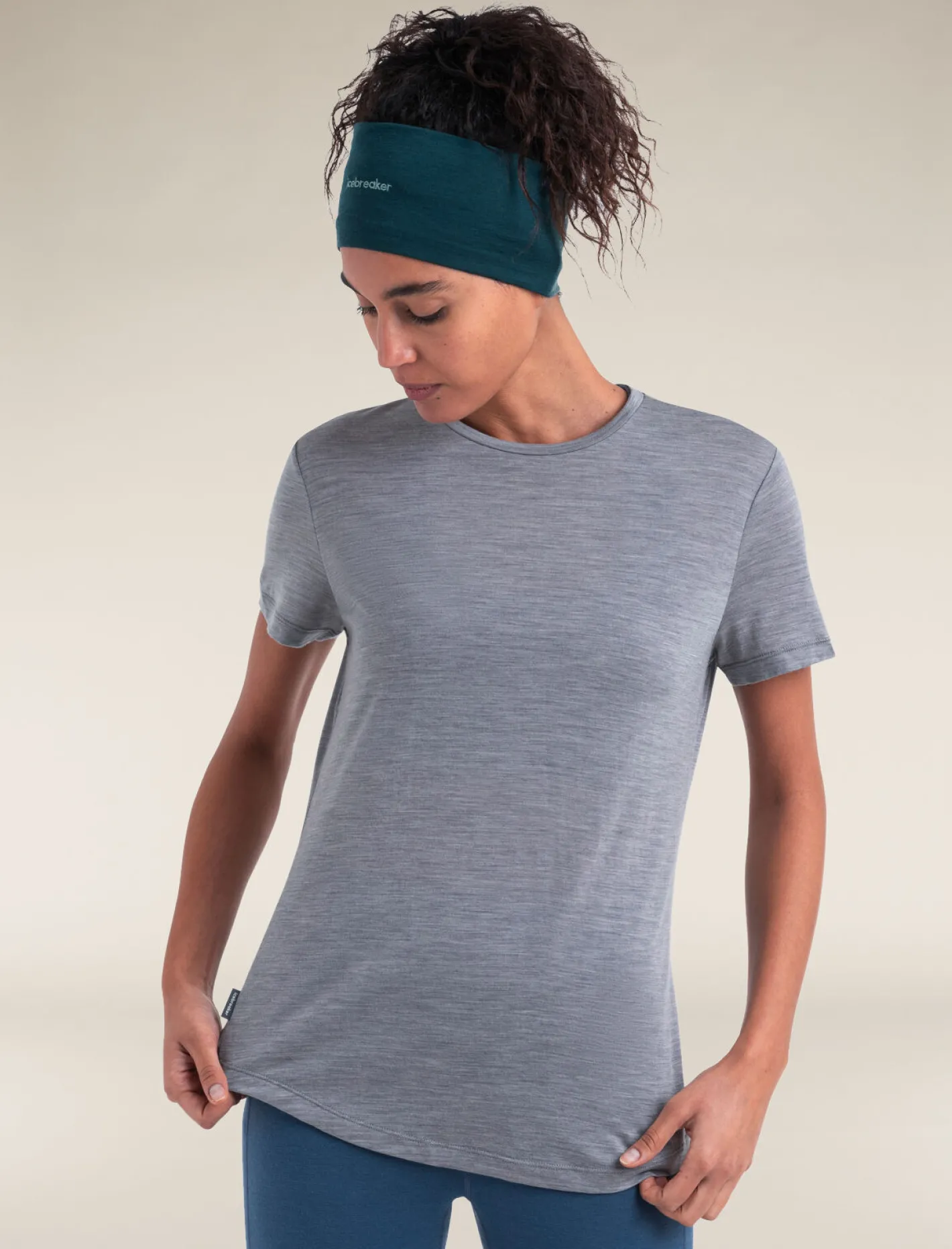 Icebreaker T-shirts & Tanks^Women's Merino Blend 125 Cool-Lite™ Sphere Short Sleeve T-Shirt MetroHeather