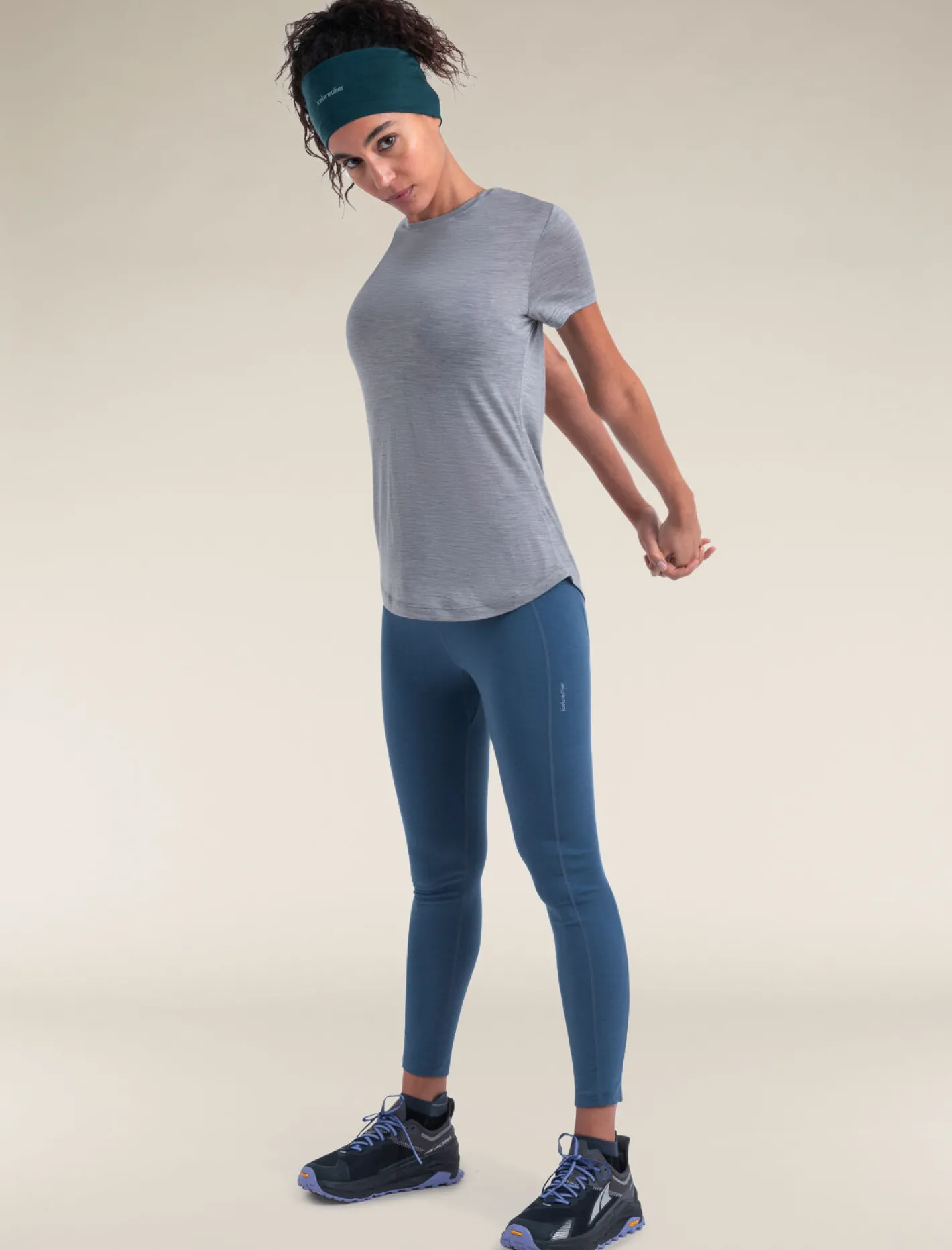 Icebreaker T-shirts & Tanks^Women's Merino Blend 125 Cool-Lite™ Sphere Short Sleeve T-Shirt MetroHeather