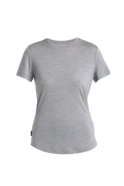 Icebreaker T-shirts & Tanks^Women's Merino Blend 125 Cool-Lite™ Sphere Short Sleeve T-Shirt MetroHeather