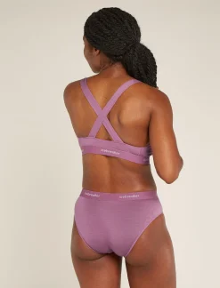 Icebreaker Underwear & Bras^Women's Merino Blend 125 Cool-Lite™ Sprite Racerback Bra Deco