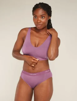 Icebreaker Underwear & Bras^Women's Merino Blend 125 Cool-Lite™ Sprite Racerback Bra Deco
