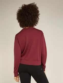 Icebreaker Jumpers & Hoodies^Women's Merino Blend 200 Crush Long Sleeve Sweatshirt Port