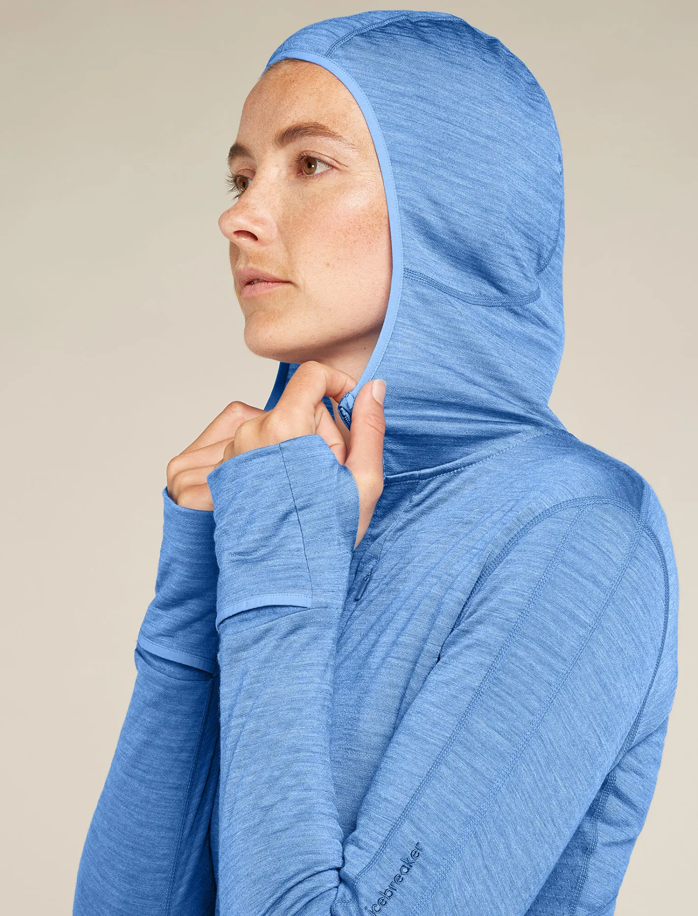 Icebreaker Jumpers & Hoodies^Women's Merino Blend 200 Realfleece™ Descender Long Sleeve Zip Hoodie Baja