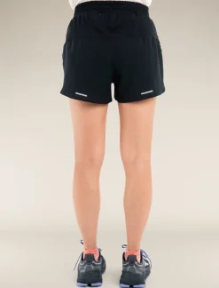 Icebreaker Bottoms^Women's Merino Blend 125 ZoneKnit™ Speed 3 Black