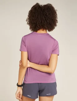 Icebreaker T-shirts & Tanks^Women's Merino Blend 125 ZoneKnit™ Energy Wind Short Sleeve T-Shirt Deco