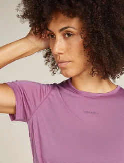 Icebreaker T-shirts & Tanks^Women's Merino Blend 125 ZoneKnit™ Energy Wind Short Sleeve T-Shirt Deco
