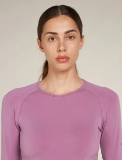 Icebreaker T-shirts & Tanks^Women's Merino Blend 260 ZoneKnit™ Seamless Long Sleeve Crewe Thermal Top Deco