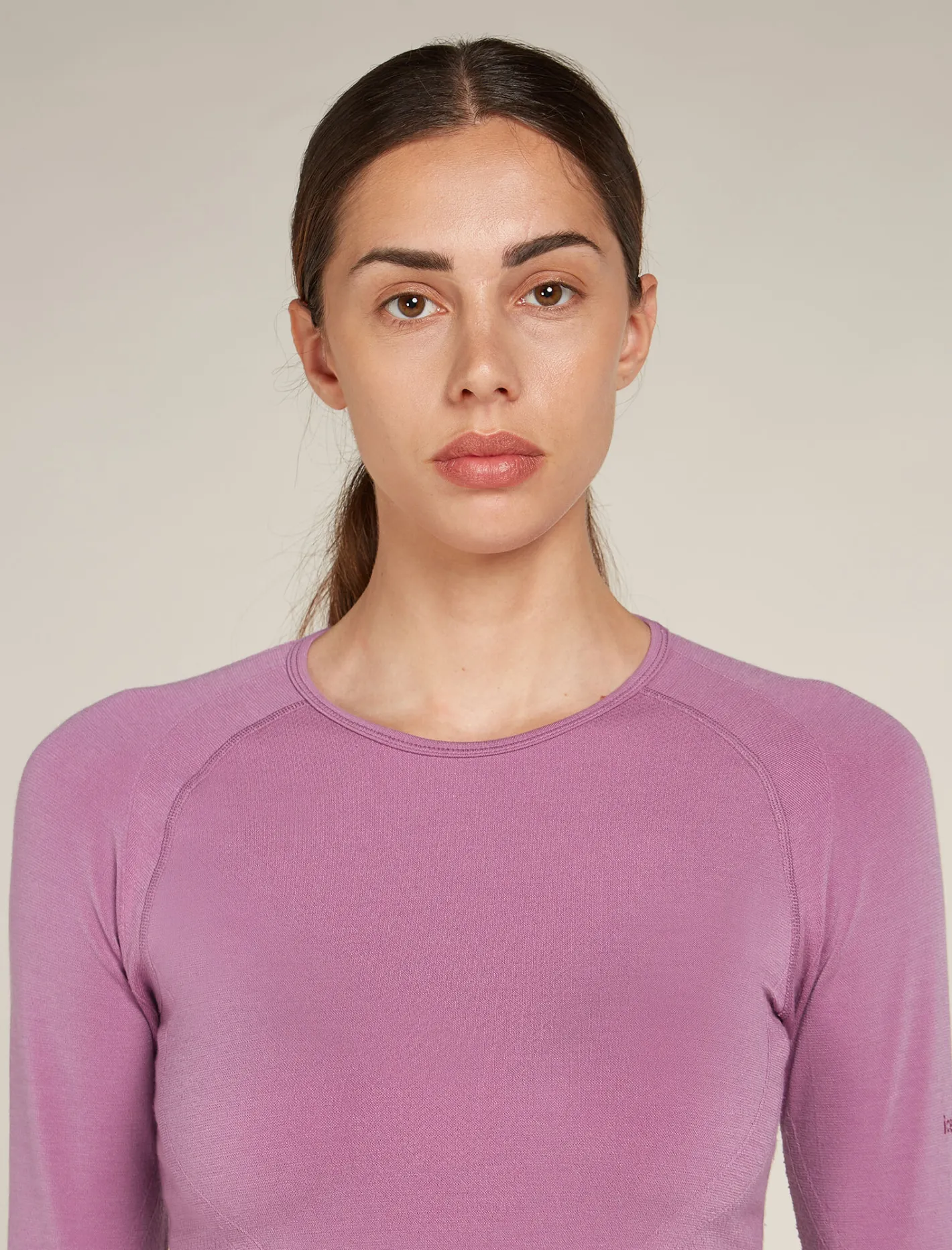 Icebreaker T-shirts & Tanks^Women's Merino Blend 260 ZoneKnit™ Seamless Long Sleeve Crewe Thermal Top Deco