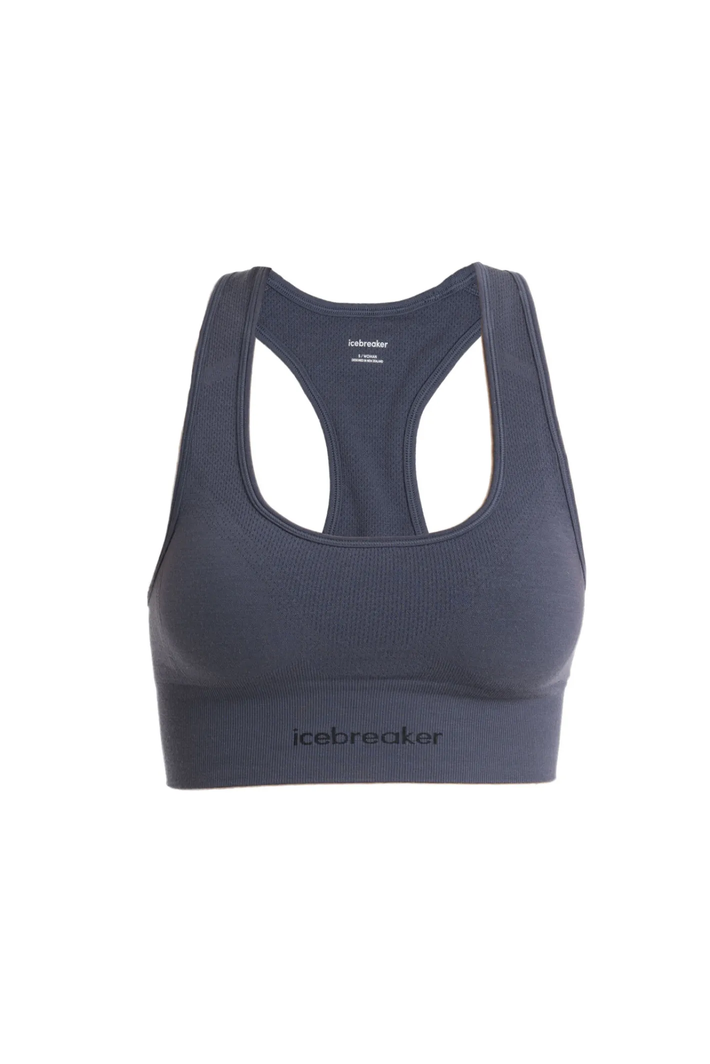 Icebreaker Underwear & Bras^Women's Merino Blend 260 ZoneKnit™ Seamless Bra Graphite