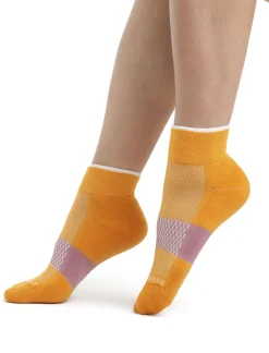 Icebreaker Socks^Women's Merino Multisport Light Mini Socks Solar/Snow