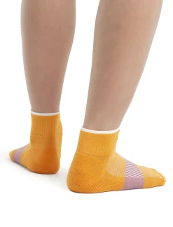 Icebreaker Socks^Women's Merino Multisport Light Mini Socks Solar/Snow
