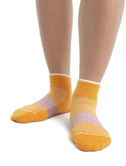 Icebreaker Socks^Women's Merino Multisport Light Mini Socks Solar/Snow
