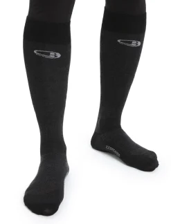 Icebreaker Socks^Women's Merino Snow Liner Over the Calf Socks Black