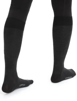 Icebreaker Socks^Women's Merino Snow Liner Over the Calf Socks Black